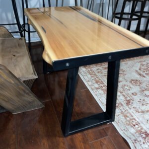 Black Pearl Epoxy Bench